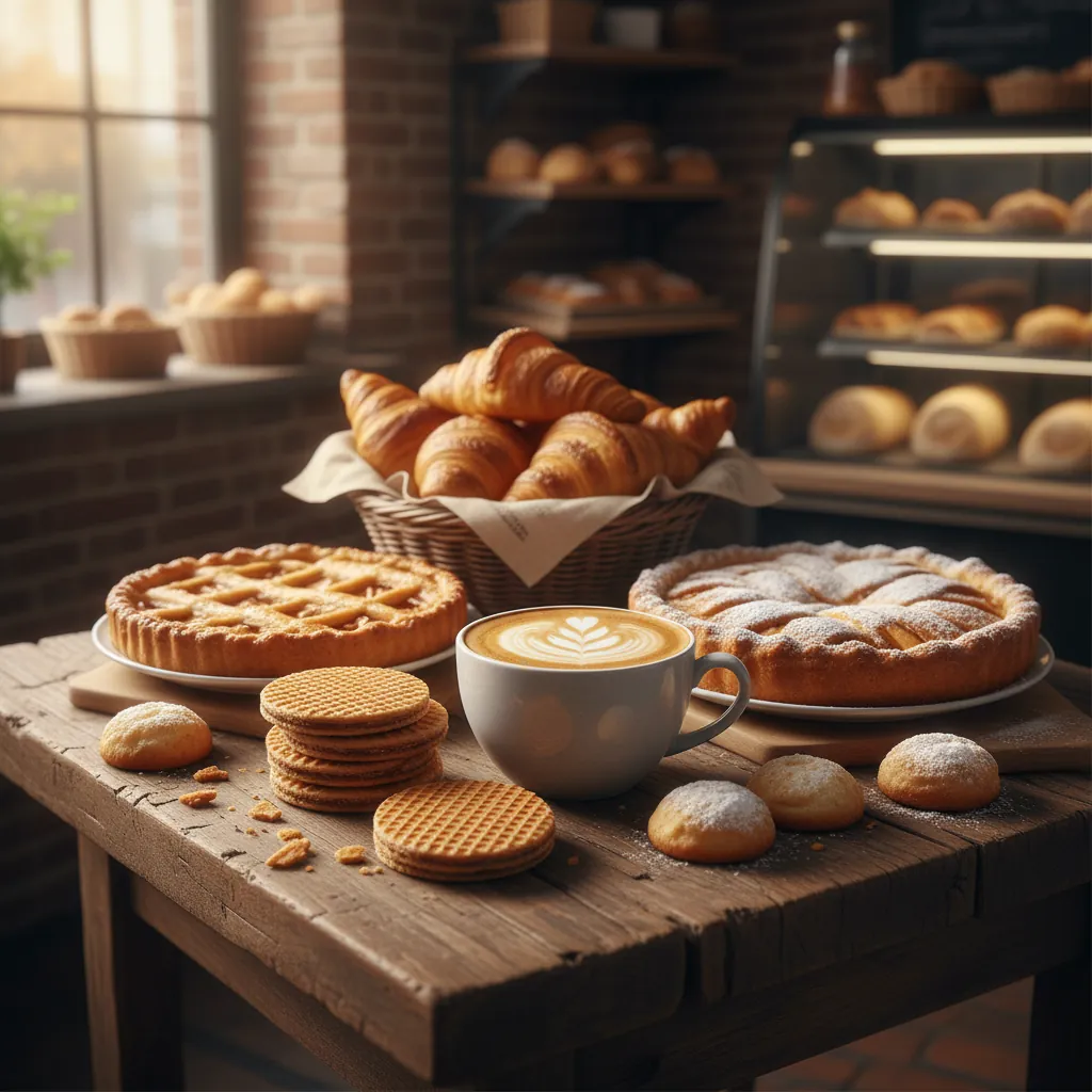 Vers gebak en koffie bij Berg's Bakery