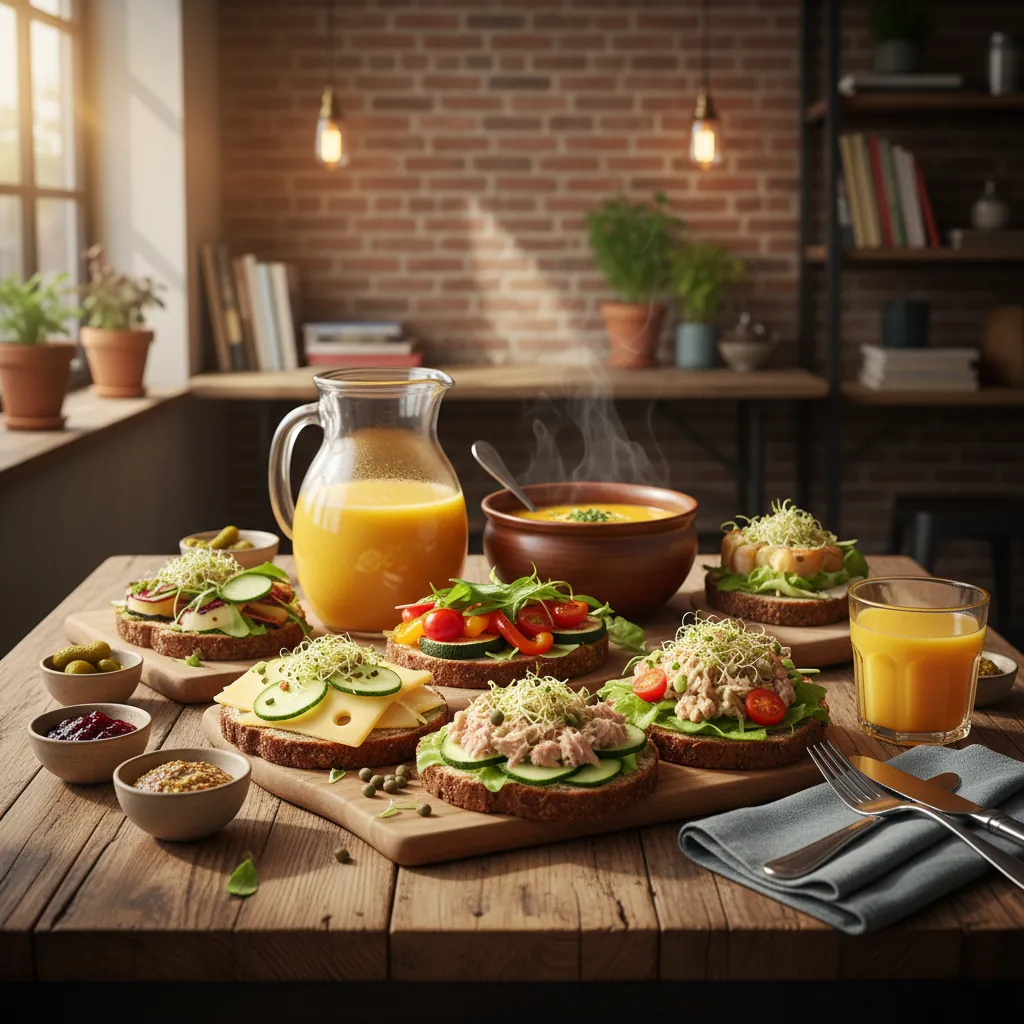 Verse lunch bij Berg's Bakery Gouda